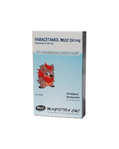 Paracetamol 250 mg x 10 supozitoare  MAG