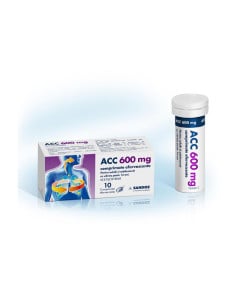 ACC 600 mg, 10 comprimate efervescente