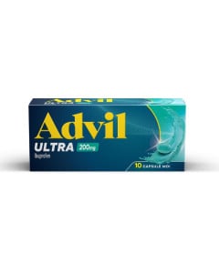 Advil Ultra 200mg, 10 capsule moi