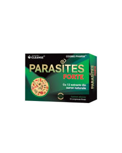 Parasites Forte Total Cleanse®, 30 comprimate, Cosmopharm
