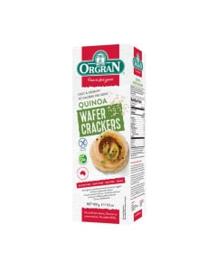Crackers din quinoa fara gluten, 100g, ORGRAN