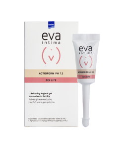 Gel lubrifiant ActiSpermpH 7.2, 6 aplicatoare*5 ml, Eva Intima