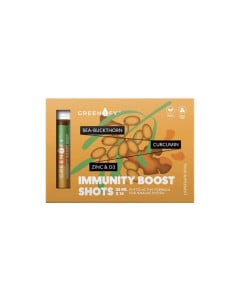 Greenify Immunity boost Shots pentru imunitate, 14 bucati x 25 ml, Valentis 