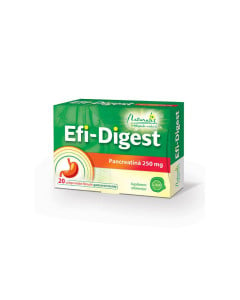 Naturalis Efi-Digest, 20 comprimate filmate, tulburari digestive