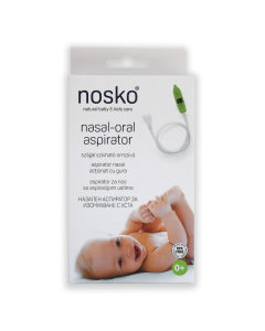 Aspirator nazal pentru nou nascuti si copii, +0luni, Nosko Mouth