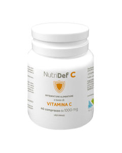 Nutridef Vitamina C, 500 mg, 40 comprimate, Nutrileya