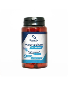 Magnesium + B Complex 400mg, 90 capsule, Nutrisential