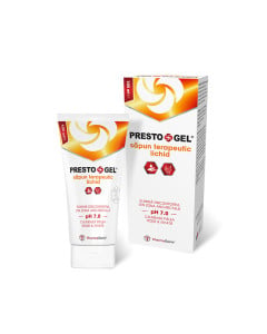 Sapun terapeutic lichid PrestoGel®, 100 ml, PharmaGenix®