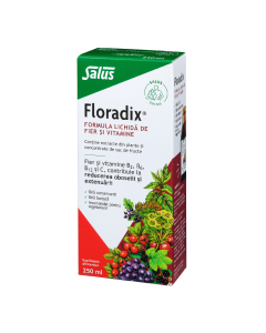 Formula lichida de fier si vitamine Floradix®, 250 ml, Salus 