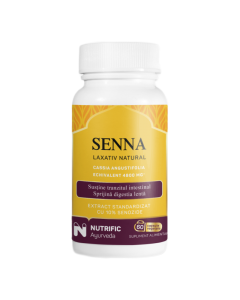 Senna, 60 capsule vegetale, Nutrific