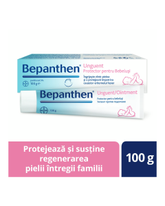 Unguent impotriva iritatiilor de scutec Bepanthen 5%, 100 g, Bayer