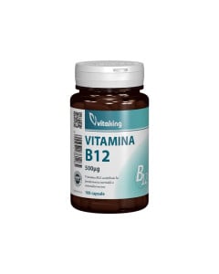 Vitamina B12 500mcg, 100 capsule, Vitaking