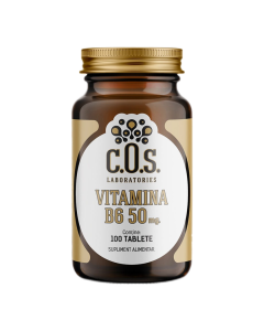 Vitamina B6 50 mg, 100 tablete, COS Laboratories