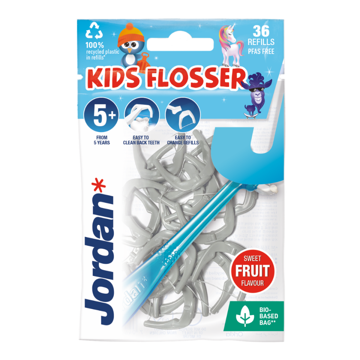 Ata dentara pentru copii, +5 ani, 36 bucati, Jordan