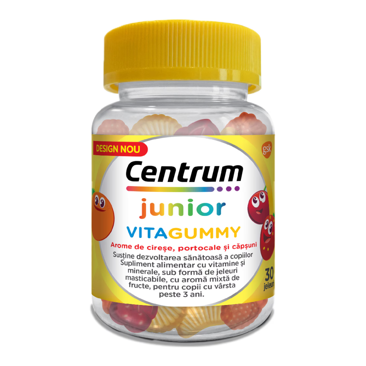 Junior Vita Gummy, 30 jeleuri, Centrum