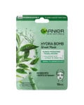 Masca servetel cu ceai verde Hydra Bomb, 28 g, Garnier
