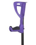 Carja cu sprijin pe antebrat din aluminiu ErgoTech (violet)