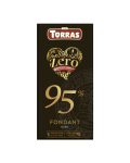 Ciocolata neagra cu 95% cacao, 75g, Torras