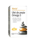 Ulei de peste Omega 3, 30 capsule, Alevia