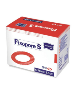 Fixopore S pansament steril autoadeziv pentru ochi 6.5cm x 9.5cm a'50