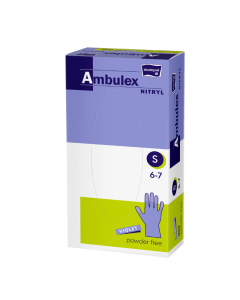 Manusi nitril nepudrate Extra Small Violet a’100
