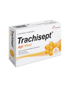 Trachisept Api Vital, 16 comprimate de supt
