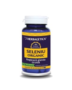 Seleniu organic, 30 capsule, Herbagetica