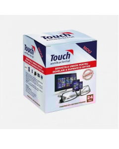 TOUCH - Servetele umede pentru ochelari si suprafete