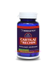 Cartilaj de rechin, 60 capsule, Herbagetica
