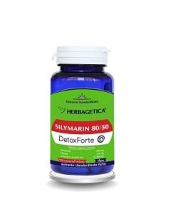 Silymarin 80/50 detox forte, 30 capsule, Herbagetica