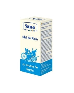SANA Ulei de ricin cu aroma de fructe, 60 ml