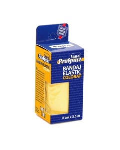 SANA Prosport Bandaj elastic colorat 8cm