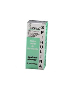HOFIGAL Spirulina 200 mg, 40 tablete