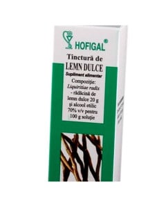 HOFIGAL Tinctura de lemn dulce, 50 ml