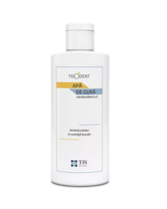Apa de gura Clorhexidina 0.1% Tisodent, 250 ml, Tis Farmaceutic.