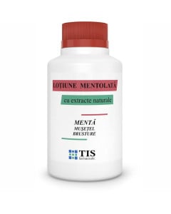 TIS Lotiune mentolata cu extracte naturale, 100 ml