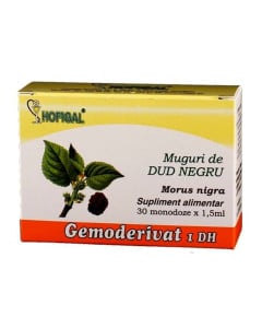 HOFIGAL Gemoderivat Muguri de dud negru, 30 monodoze