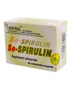 HOFIGAL Se-Spirulin, 40 tablete