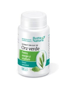 ROTTA NATURA Extract din suc de orz verde 300 mg, 30 capsule