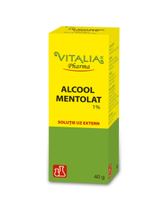 Vitalia K Alcool mentolat 1%, 40g   
