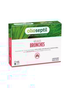 Olioseptil Bronches (Bronhii), 15 capsule