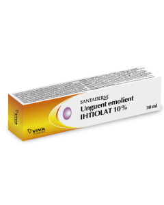 Santaderm unguent emolient ihtiolat 10%, 30 ml
