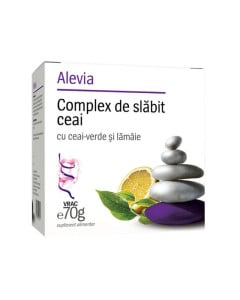 Alevia COMPLEX DE SLABIT CU CEAI VERDE SI LAMAIE, 70 g