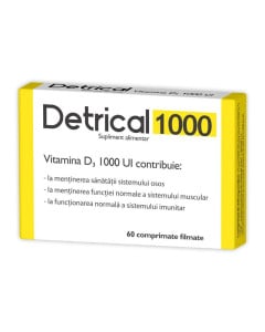 Detrical 1000, 60 comprimate