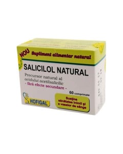 HOFIGAL Salicilol Natural, 60 comprimate