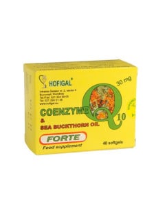 HOFIGAL Coenzima Q10 30 mg Forte in ulei de catina, 40 capsule