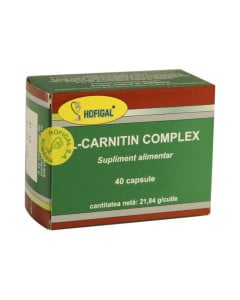 HOFIGAL L-carnitin complex, 40 comprimate