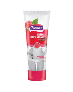 Farmec, Crema depilatoare adolescenti, cu extract de zmeur, 150 ml