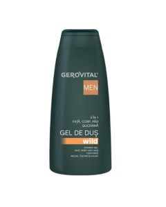 GH3 Men Gel de dus Wild 3 in 1 4520, 400 ml