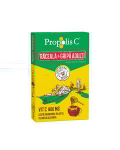 Propolis C Raceala si Gripa adulti 8 plicuri